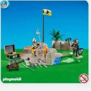 New PLAYMOBIL 7495 Knight Scene Super Set -